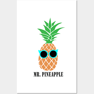 Mr. Pineapple Posters and Art